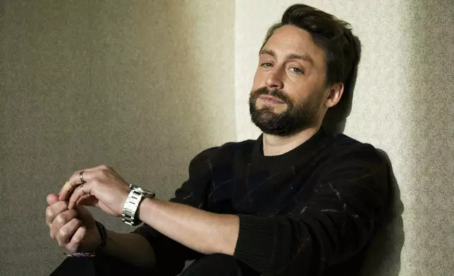 Kieran Culkin poses for a portrait to promote the film "A Real Pain" on Thursday, Oct. 17, 2024, in New York. (Photo by Taylor Jewell/Invision/AP)