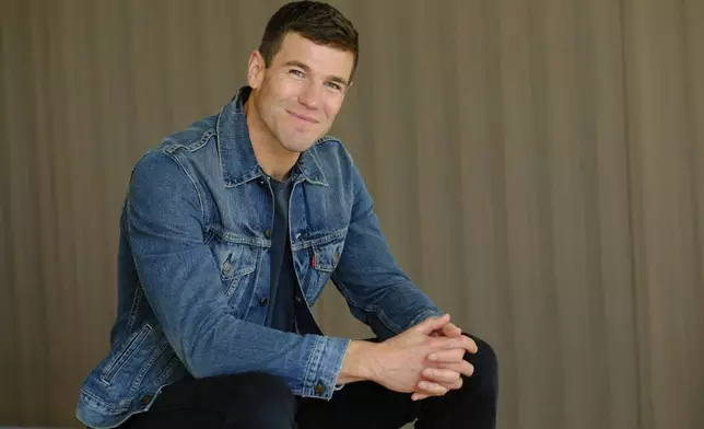 Actor Austin Stowell poses for a portrait in Los Angeles on Oct. 7, 2024. (AP Photo/Chris Pizzello)