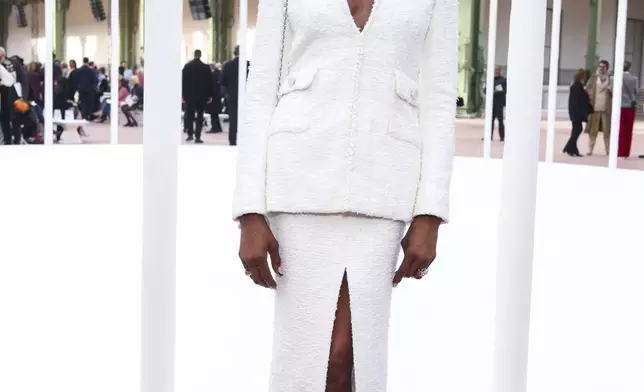 Naomi Campbell attends the Chanel Spring/Summer 2025 collection presented Tuesday, Oct. 1, 2024, in Paris. (Photo by Vianney Le Caer/Invision/AP)