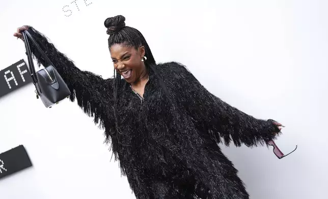 Tiffany Haddish attends the Stella McCartney Spring/Summer 2025 collection presented Monday, Sept. 30, 2024, in Paris. (Photo by Scott A Garfitt/Invision/AP)