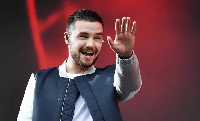 FILE - Liam Payne performs during the first day of BBC Radio 1's Biggest Weekend at Singleton Park, in Swansea, Wales, May 26, 2018. (Ben Birchall/PA via AP, File)