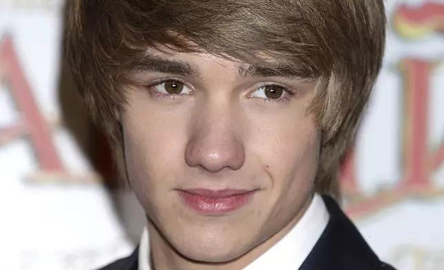 FILE - Liam Payne arrives for the premiere of "The Chronicles Of Narnia: The Voyage Of The Dawn Treader," at the Odeon Leicester Square, in London, Nov. 30, 2010. (Yui Mok/PA via AP)