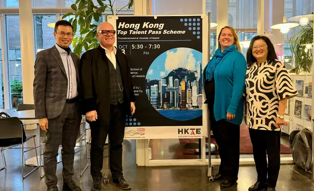 London ETO and Hong Kong Talent Engage promote talent initiatives in Helsinki  Source: HKSAR Government Press Releases