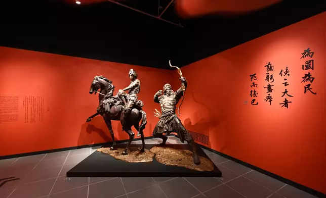 Hong Kong Heritage Museum's "A Path to Glory - Jin Yong's Centennial Memorial, Sculpted by Ren Zhe" exhibition concludes with attendance of over 400 000  Source: HKSAR Government Press Releases