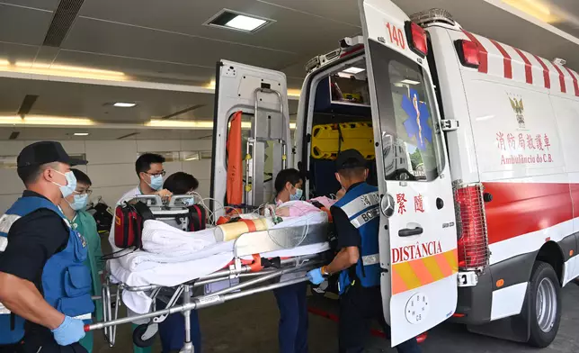 Drill for Pilot Scheme for Direct Cross-boundary Ambulance Transfer in GBA by HKSAR and Macao SAR Governments conducted smoothly today  Source: HKSAR Government Press Releases