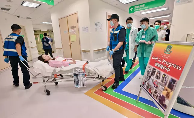 Drill for Pilot Scheme for Direct Cross-boundary Ambulance Transfer in GBA by HKSAR and Macao SAR Governments conducted smoothly today  Source: HKSAR Government Press Releases