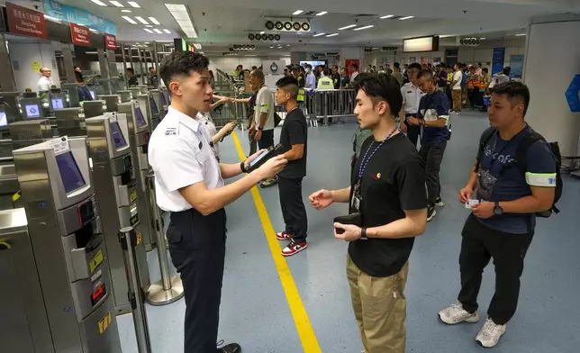 Joint exercise at Lo Wu Control Point held to cope with power supply and system network incidents  Source: HKSAR Government Press Releases