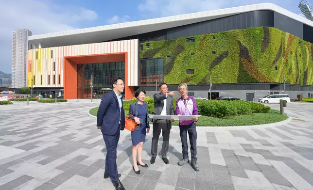 SCST reviews preparatory work for test event to be held at Kai Tak Sports Park  Source: HKSAR Government Press Releases