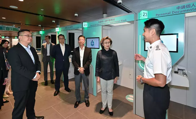 SCS visits Immigration Department  Source: HKSAR Government Press Releases