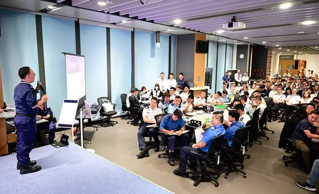 Kowloon East Region of HKPF conducts inter-departmental table-top exercise for KTSP to enhance collaboration and responsiveness  Source: HKSAR Government Press Releases