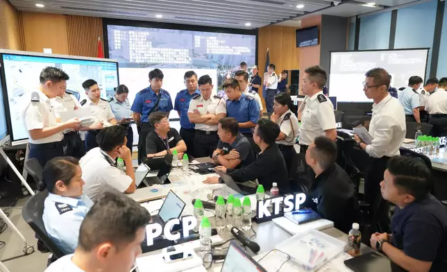 Kowloon East Region of HKPF conducts inter-departmental table-top exercise for KTSP to enhance collaboration and responsiveness  Source: HKSAR Government Press Releases