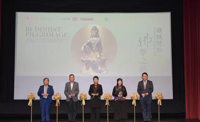 Heritage Museum Buddhist artefacts exhibition displays 70 treasures including thangka paintings and gilt-bronze Buddhist statues  Source: HKSAR Government Press Releases