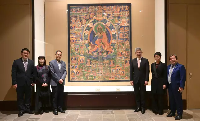 Heritage Museum Buddhist artefacts exhibition displays 70 treasures including thangka paintings and gilt-bronze Buddhist statues  Source: HKSAR Government Press Releases