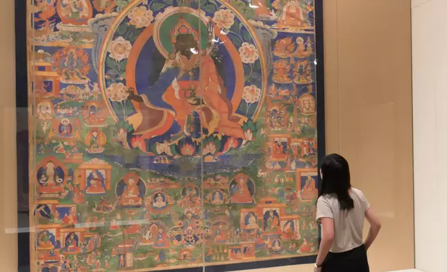 Heritage Museum Buddhist artefacts exhibition displays 70 treasures including thangka paintings and gilt-bronze Buddhist statues  Source: HKSAR Government Press Releases