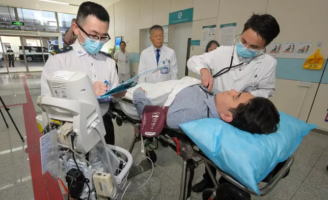 Second drill for Direct Cross-boundary Ambulance Transfer in GBA conducted smoothly and Pilot Scheme expected to be launched next month  Source: HKSAR Government Press Releases