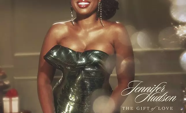 This album cover image released by Interscope Records shows "The Gift of Love" by Jennifer Hudson. (Interscope Records via AP)