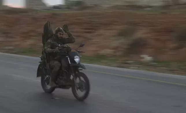 Opposition forces take control of areas outside Aleppo, Syria, Friday, Nov. 29, 2024. (AP Photo/Ghaith Alsayed)