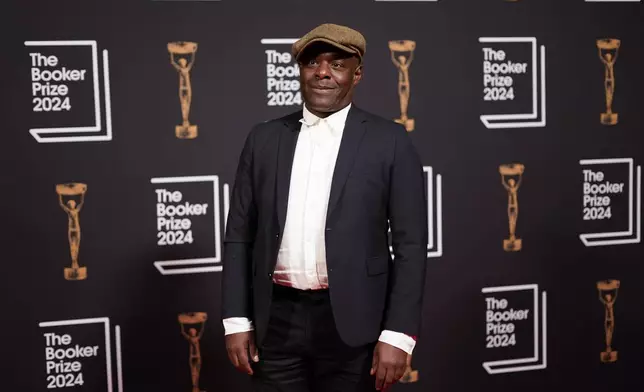 Paterson Joseph arrives at the Booker Prize award dinner in London, Tuesday, Nov. 12, 2024. (AP Photo/Alberto Pezzali)