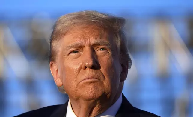 Republican presidential nominee former President Donald Trump speaks at a campaign event at the Butler Farm Show, Saturday, Oct. 5, 2024, in Butler, Pa. (AP Photo/Alex Brandon)