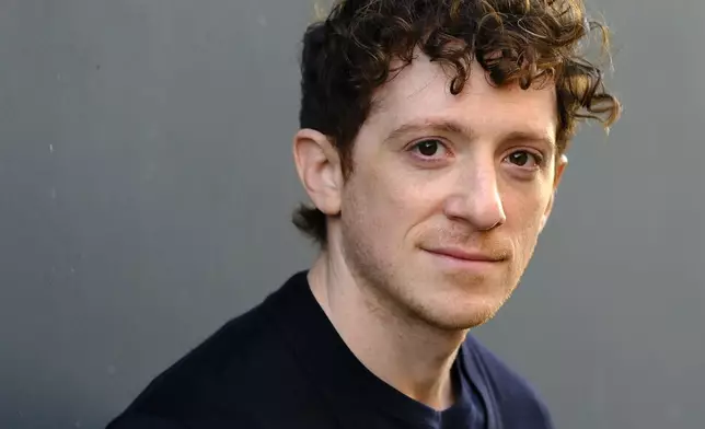 Actor Ethan Slater poses for a portrait on Friday, Nov. 8, 2024, in Universal City, Calif. (AP Photo/Chris Pizzello)