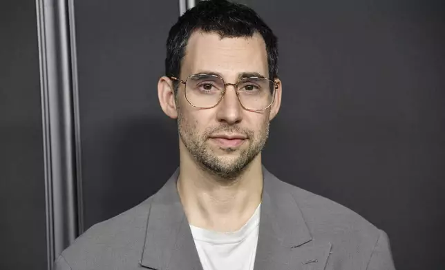 FILE - Jack Antonoff attends the premiere of the Apple TV+ series "The New Look" on Feb. 12, 2024, in New York. (Photo by Evan Agostini/Invision/AP, File)