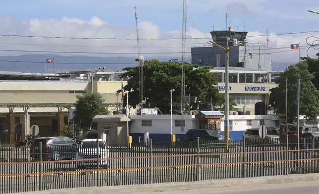 A view of the Toussaint Louverture international airport, in Port-au-Prince, Haiti, Tuesday, Nov. 12, 2024. (AP Photo/Odelyn Joseph)