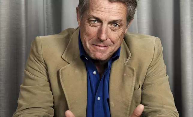 Hugh Grant poses for a portrait to promote the film "Heretic" on Sunday, Oct. 27, 2024, in Los Angeles. (Photo by Rebecca Cabage/Invision/AP)