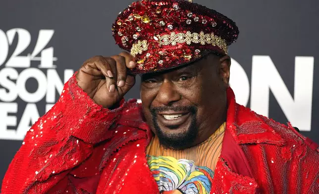 FILE - George Clinton appears at MusiCares Person of the Year honoring Jon Bon Jovi in Los Angeles on Feb. 2, 2024. (Photo by Jordan Strauss/Invision/AP, File)