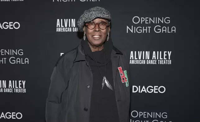 FILE - Judith Jamison attends the Alvin Ailey American Dance Theater's 65th anniversary season gala on Wednesday, Nov. 29, 2023, in New York. (Photo by CJ Rivera/Invision/AP, File)