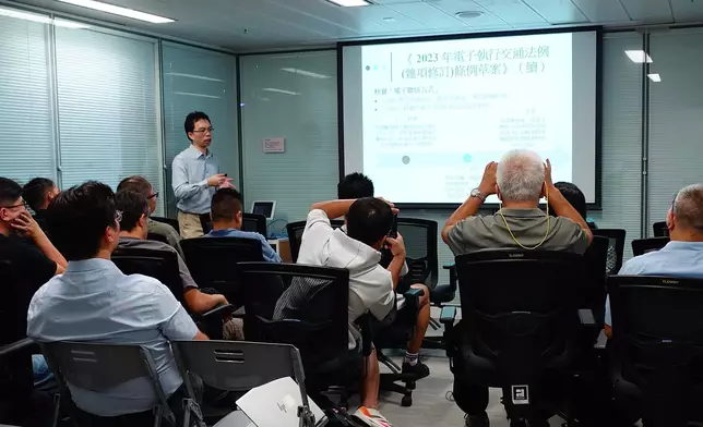 Licence applicants to provide verified e-contact means to TD starting from November 18  Source: HKSAR Government Press Releases