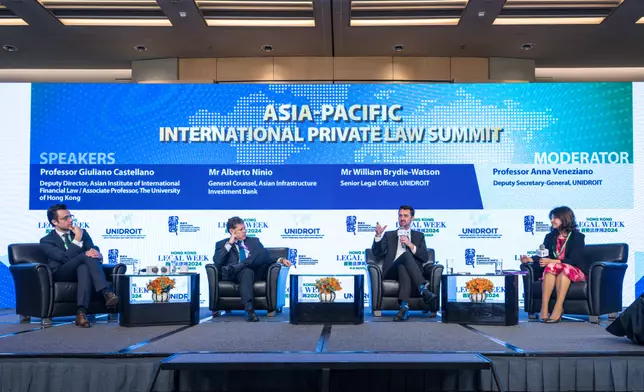 Asia-Pacific International Private Law Summit opens Hong Kong Legal Week 2024  Source: HKSAR Government Press Releases