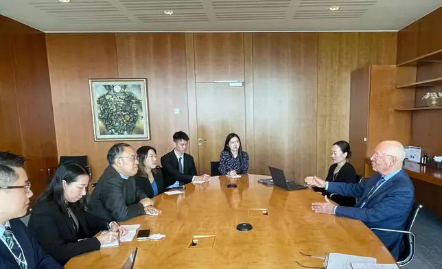 SFST continues visit to Switzerland  Source: HKSAR Government Press Releases