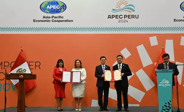 CE attends APEC meetings in Peru (with photos/video) Source: HKSAR Government Press Releases