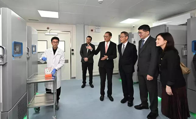 Greater Bay Area International Clinical Trial Institute officially opened in Hong Kong Park of Hetao Shenzhen-Hong Kong Science and Technology Innovation Co-operation Zone  Source: HKSAR Government Press Releases