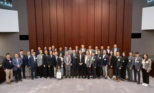 LegCo Members meet with members of North and Yau Tsim Mong District Councils   Source: HKSAR Government Press Releases