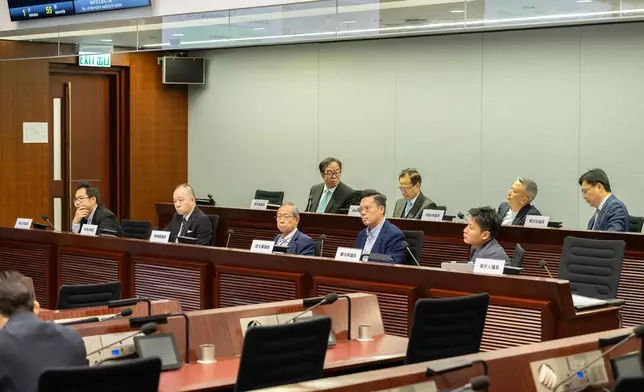 LegCo Members meet with members of North and Yau Tsim Mong District Councils   Source: HKSAR Government Press Releases