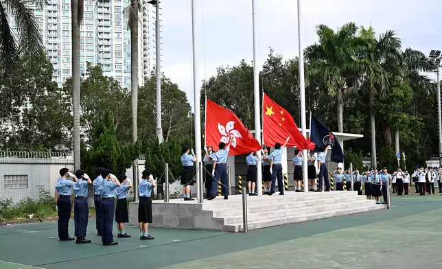 Civil Aid Service holds Foot Drill Competition 2024  Source: HKSAR Government Press Releases