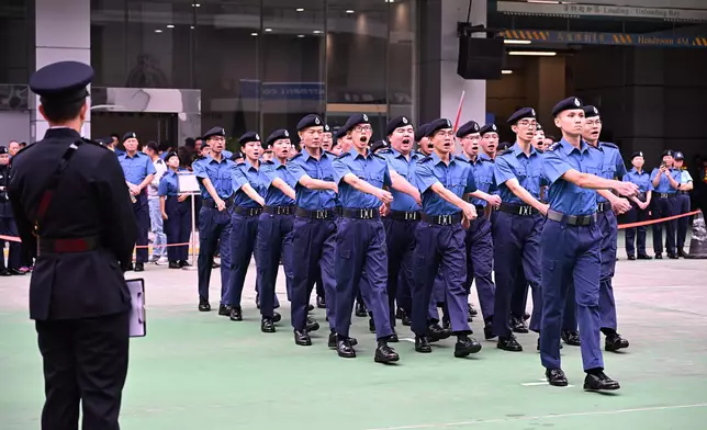 Civil Aid Service holds Foot Drill Competition 2024  Source: HKSAR Government Press Releases