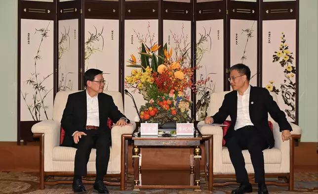 CE leads delegation of HKSAR Government and senior representatives of business sector to Guangzhou to begin visit to Mainland cities of GBA  Source: HKSAR Government Press Releases