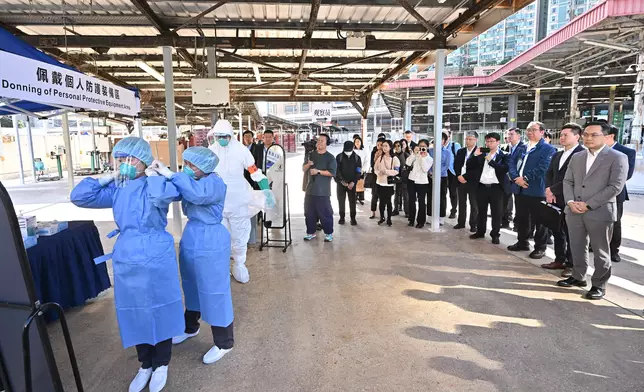 Exercise "Amazonite" enhances Government's response to human case of avian influenza  Source: HKSAR Government Press Releases