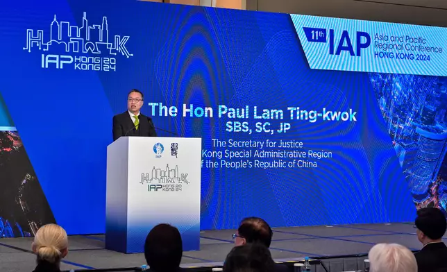 11th Asia and Pacific Regional Conference of the International Association of Prosecutors commences in Hong Kong  Source: HKSAR Government Press Releases