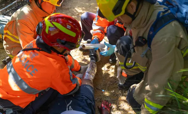 Interdepartmental vegetation fire and mountain rescue exercise 2024 held  Source: HKSAR Government Press Releases