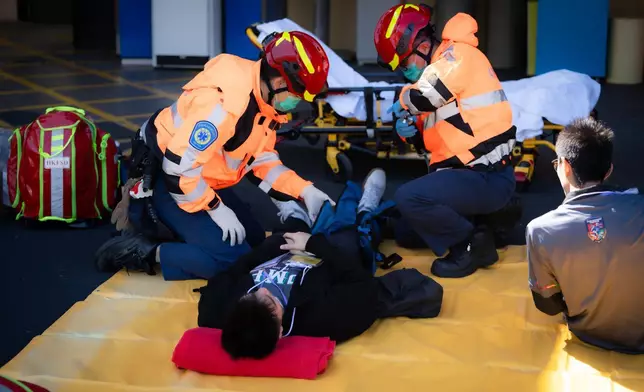 Police Hong Kong Island Regional Headquarters conducts inter-departmental exercise to enhance response capabilities  Source: HKSAR Government Press Releases