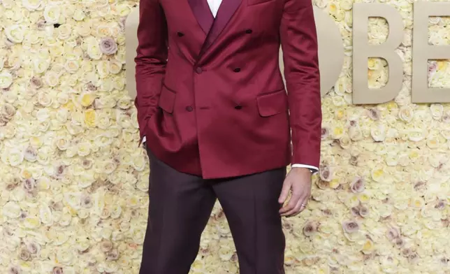 FILE - John Krasinski arrives at the 81st Golden Globe Awards, Jan. 7, 2024, at the Beverly Hilton in Beverly Hills, Calif. (Photo by Jordan Strauss/Invision/AP, File)