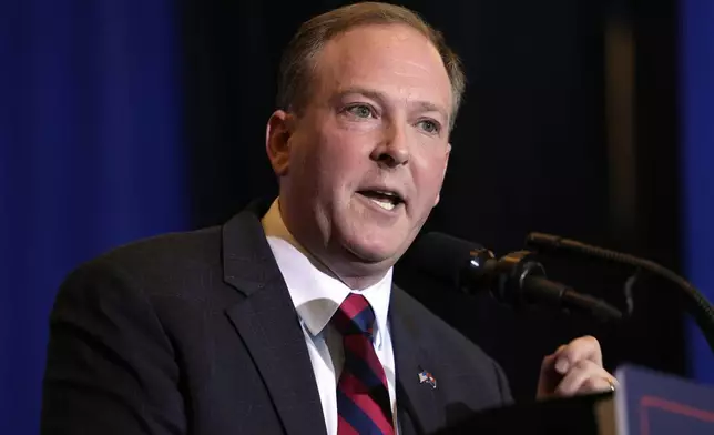 FILE - Former Rep. Lee Zeldin, R-N.Y., speaks at a rally in Concord, N.H., Jan. 19, 2024. (AP Photo/Matt Rourke, File)