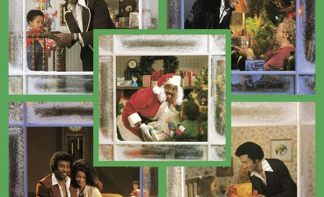 This album cover image released by Motown Records shows “Give Love At Christmas” by The Temptations. (Motown via AP)