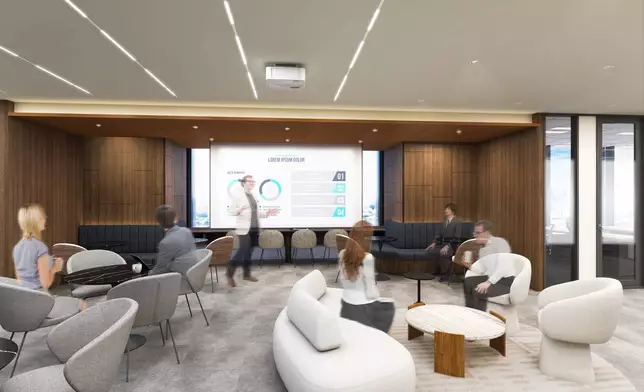 Compass Offices fosters a collaborative atmosphere, encouraging networking and partnership opportunities among tenants. (Graphic: Business Wire)