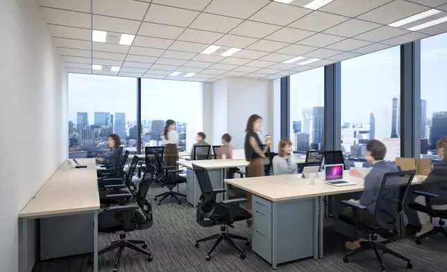 A variety of workspace options are available, allowing businesses to scale their operations as needed. The space has 24/7 secure access allowing clients to conduct business with ease and at their convenience. (Graphic: Business Wire)