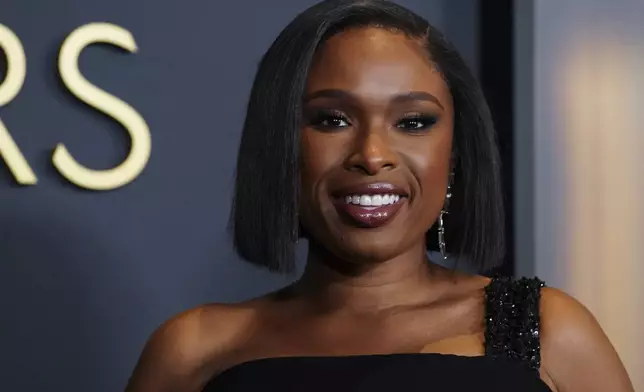 Jennifer Hudson arrives at the 15th Governors Awards on Sunday, Nov. 17, 2024, at The Ray Dolby Ballroom in Los Angeles. (Photo by Jordan Strauss/Invision/AP)