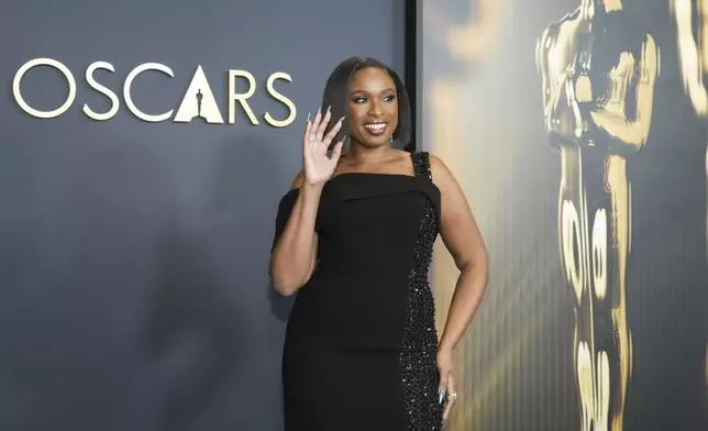 Jennifer Hudson arrives at the 15th Governors Awards on Sunday, Nov. 17, 2024, at The Ray Dolby Ballroom in Los Angeles. (Photo by Jordan Strauss/Invision/AP)